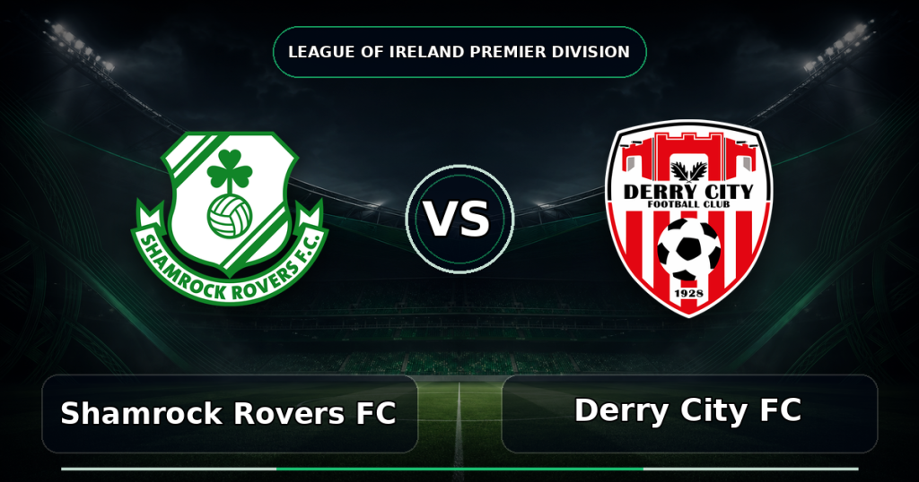 Nhận định Shamrock Rovers FC vs Derry City, 02h00 ngày 23/06: Đỉnh cao nghẹt thở