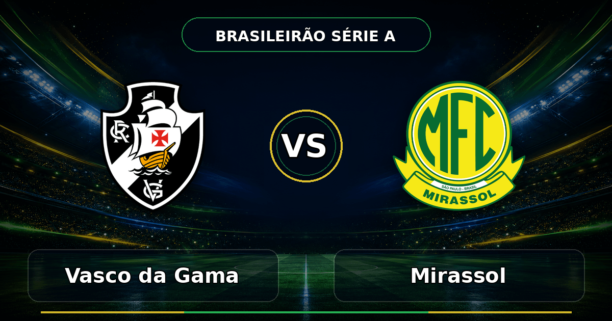 Nhận định Vasco da Gama vs Mirassol, 06h30