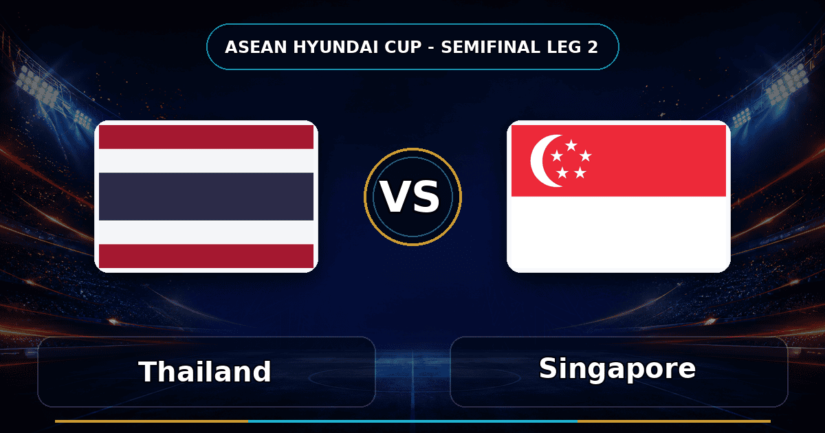 Nhận định Thailand vs Singapore