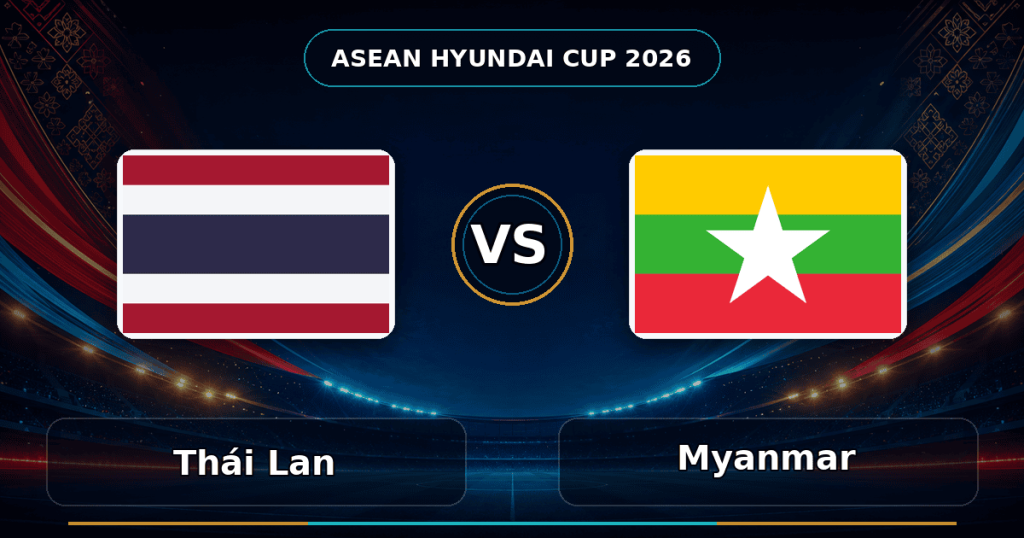 Nhận định Thái Lan vs Myanmar