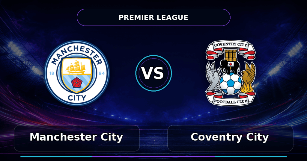 Nhận định Manchester City vs Coventry City