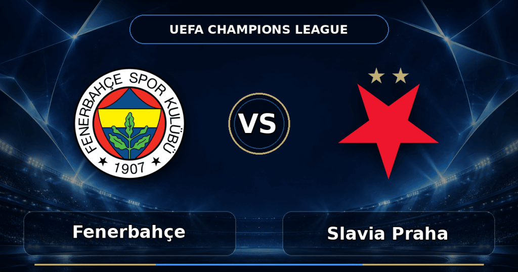 Nhận định Fenerbahçe vs Slavia Praha - Match Card