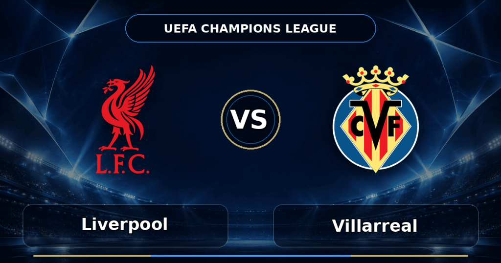 Nhận định Liverpool vs Villarreal - Match Card