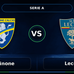 Nhận định Frosinone vs Lecce - Match Card