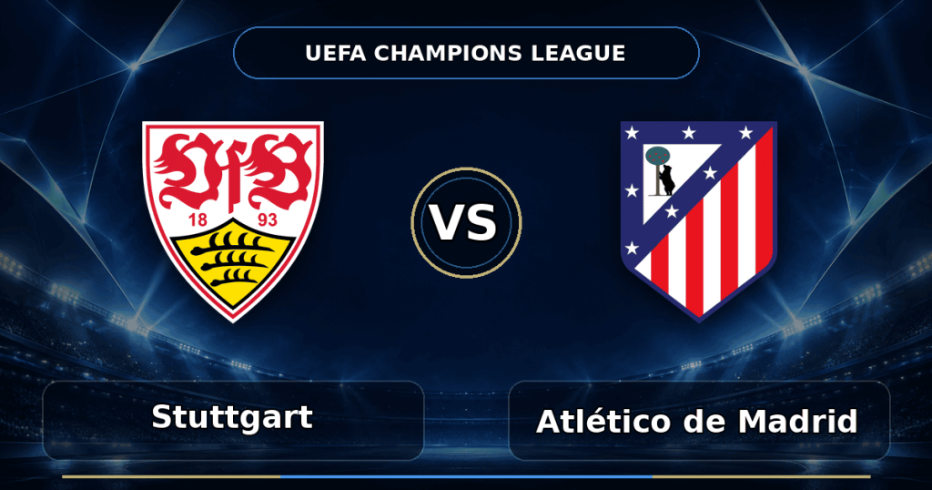 Nhận định Stuttgart vs Atlético de Madrid - Match Card