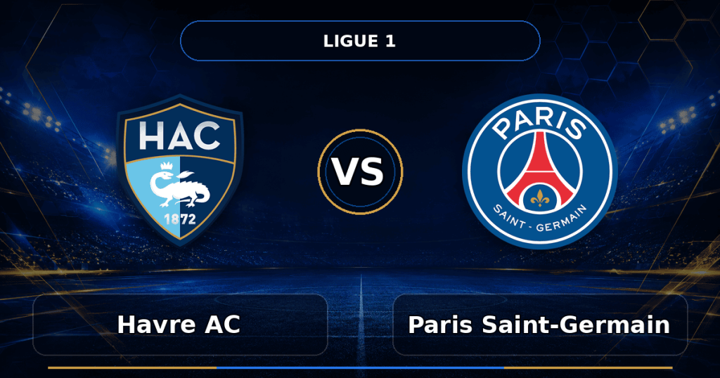Nhận định Havre AC vs Paris Saint-Germain - Match Card