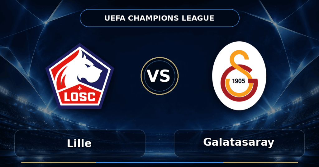 Nhận định Lille vs Galatasaray - Match Card