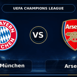 Nhận định Bayern München vs Arsenal - Match Card