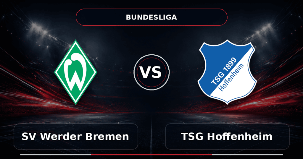 Nhận định SV Werder Bremen vs TSG Hoffenheim - Match Card
