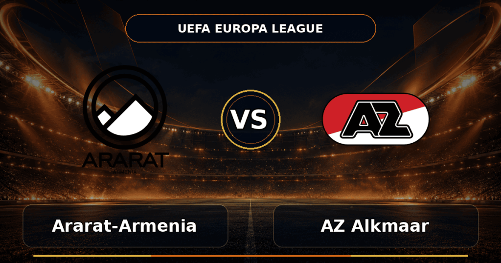 Nhận định Ararat-Armenia vs AZ Alkmaar - Match Card
