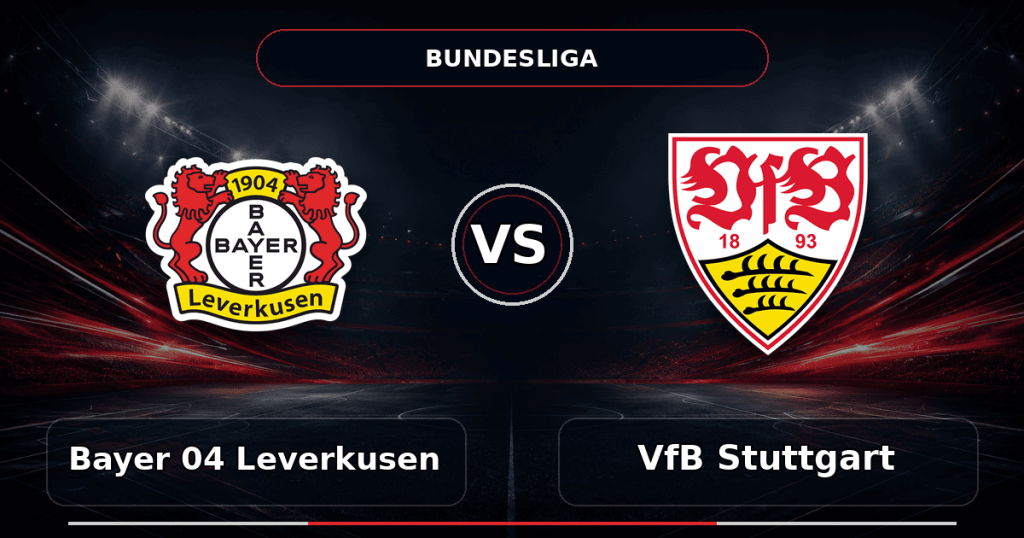 Nhận định Bayer 04 Leverkusen vs VfB Stuttgart - Match Card