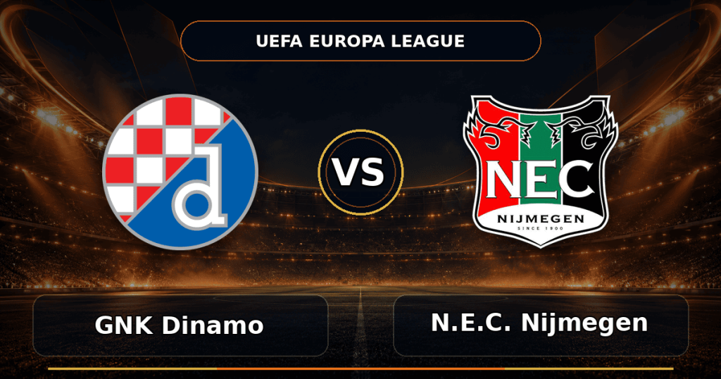 Nhận định GNK Dinamo vs N.E.C. Nijmegen - Match Card