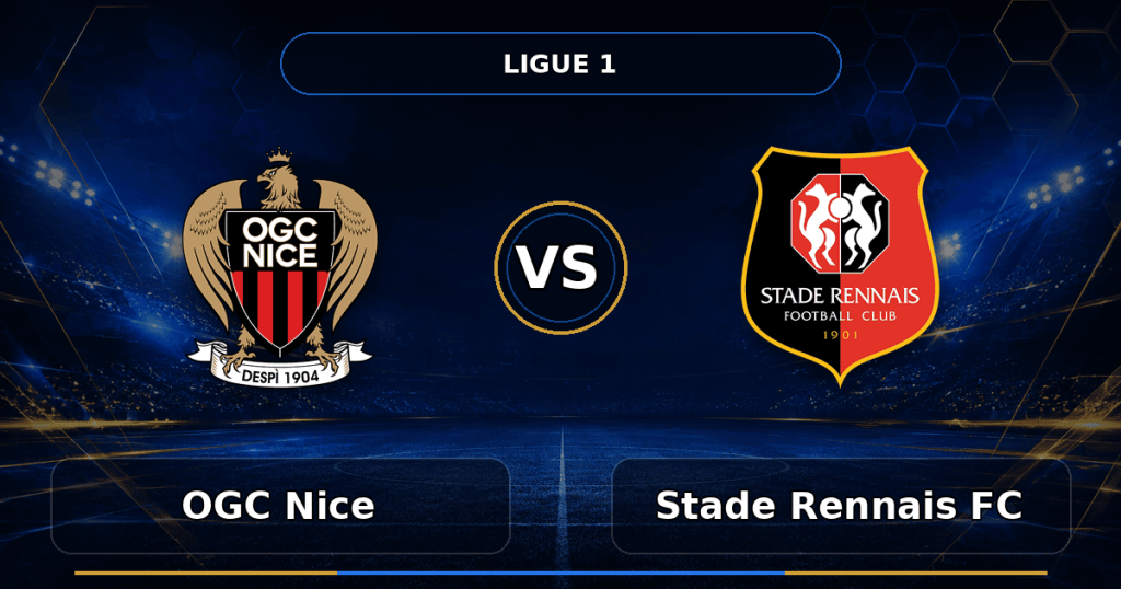 Nhận định OGC Nice vs Stade Rennais FC - Match Card