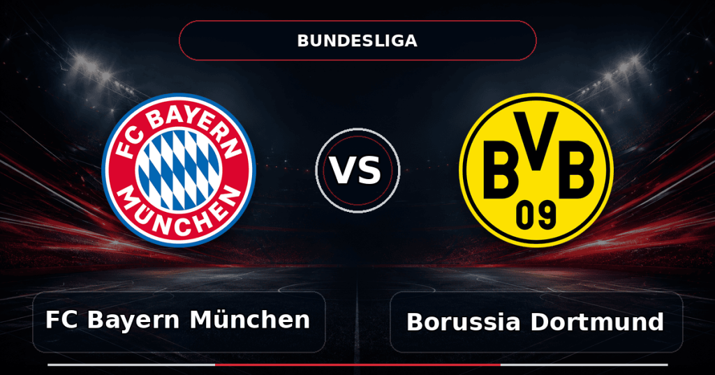 Nhận định Bayern Munich vs Dortmund - Match Card