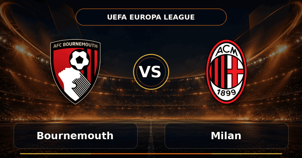 Nhận định Bournemouth vs Milan - Match Card