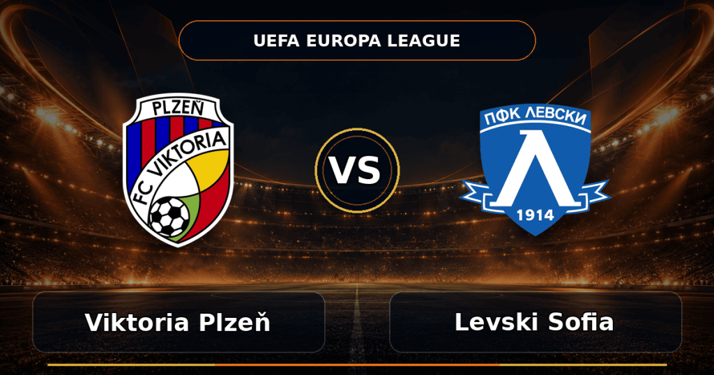 Nhận định Viktoria Plzeň vs Levski Sofia - Match Card
