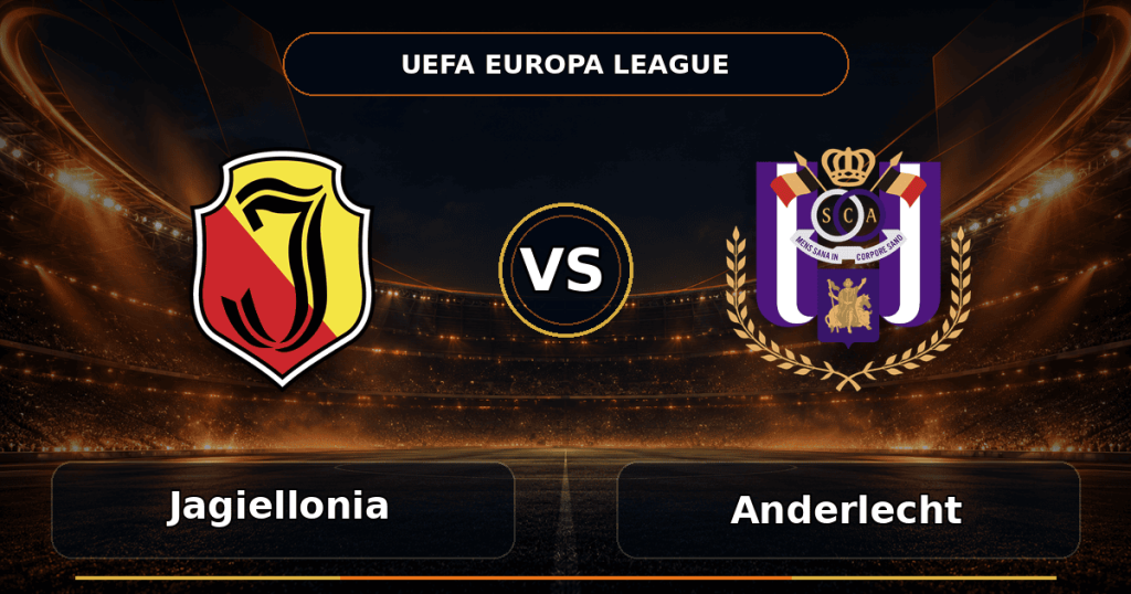 Nhận định Jagiellonia vs Anderlecht - Match Card