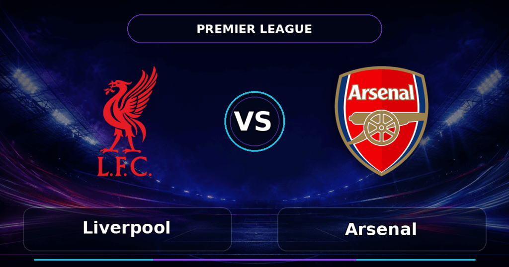 Nhận định Liverpool vs Arsenal - Match Card