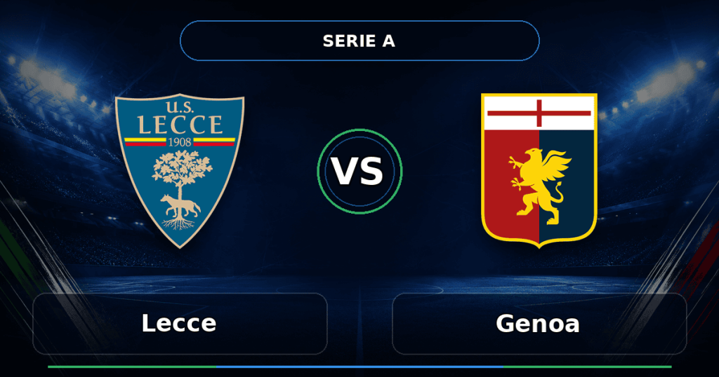 Nhận định Lecce vs Genoa - Match Card