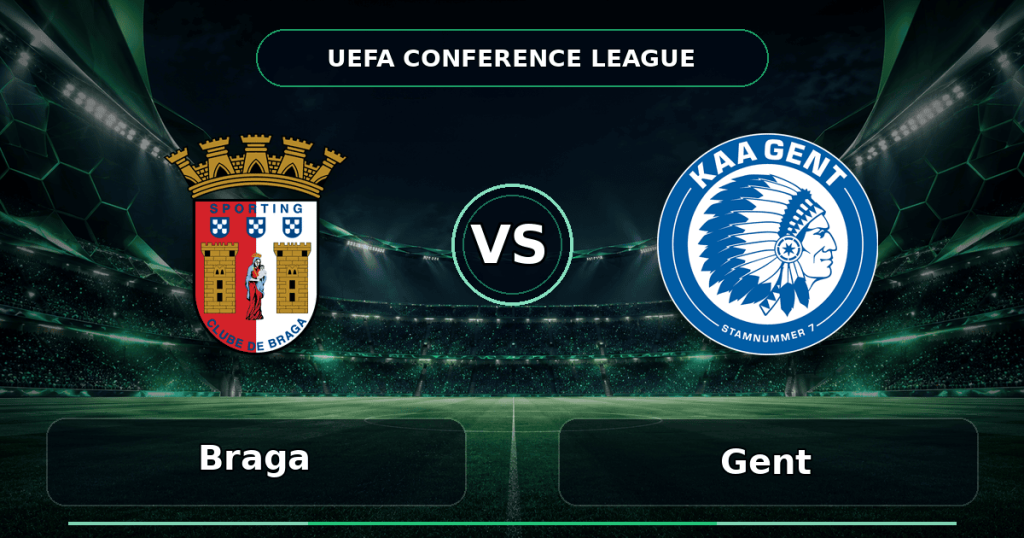 Nhận định Braga vs Gent - Match Card