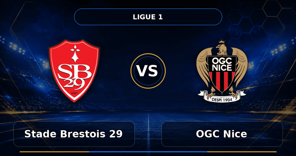 Nhận định Stade Brestois 29 vs OGC Nice - Match Card