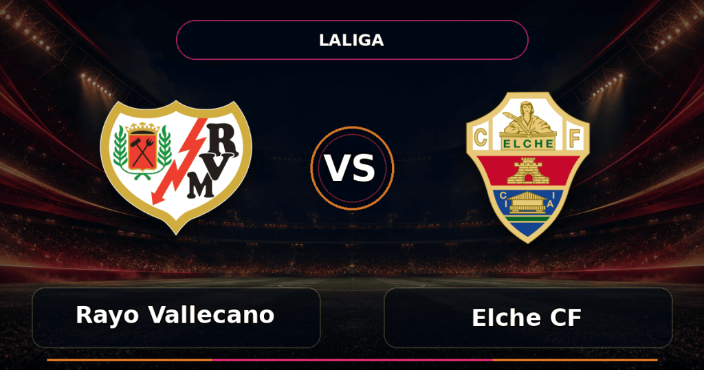 Nhận định Rayo Vallecano vs Elche CF - Match Card