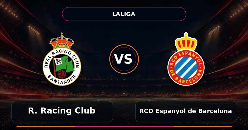 Nhận định R. Racing Club vs RCD Espanyol de Barcelona - Match Card