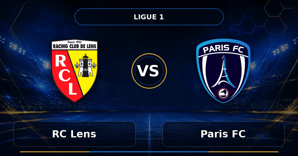 Nhận định RC Lens vs Paris FC - Match Card