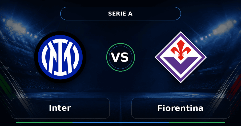 Nhận định Inter vs Fiorentina - Match Card