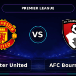 Nhận định Manchester United vs AFC Bournemouth - Match Card