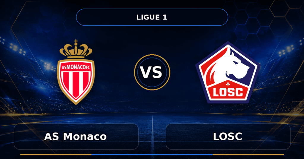 Nhận định AS Monaco vs LOSC - Match Card