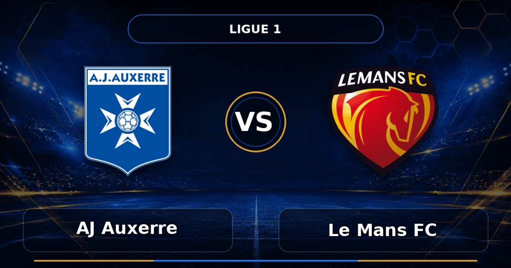 Nhận định AJ Auxerre vs Le Mans FC - Match Card