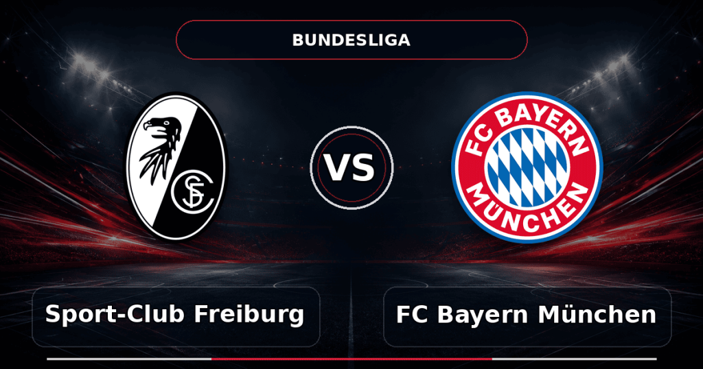 Nhận định Sport-Club Freiburg vs FC Bayern München - Match Card