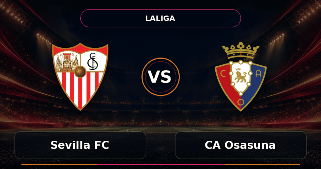 Nhận định Sevilla FC vs CA Osasuna - Match Card